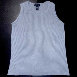 Lane Bryant Light Blue Sleeveless Sweater